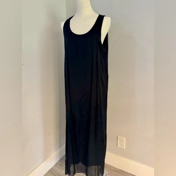 Tommy Bahama Black Sheath Maxi Dress for Cocktail Nights - Picture 4 of 6